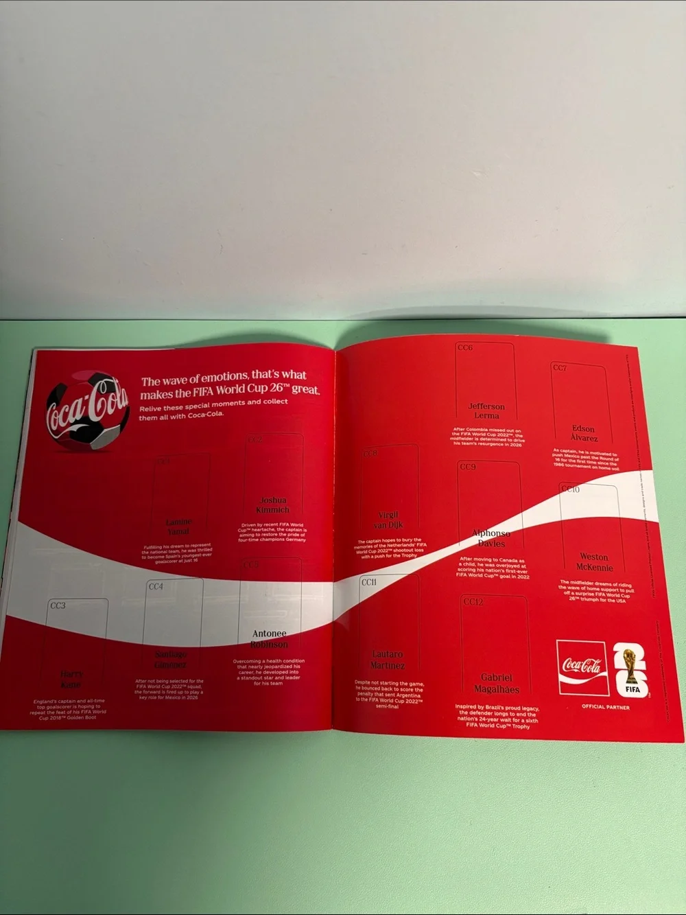 Panini Official Sticker Album Book FIFA Soccer World Cup 2026 Empty, Brand New - Picture 7 of 7